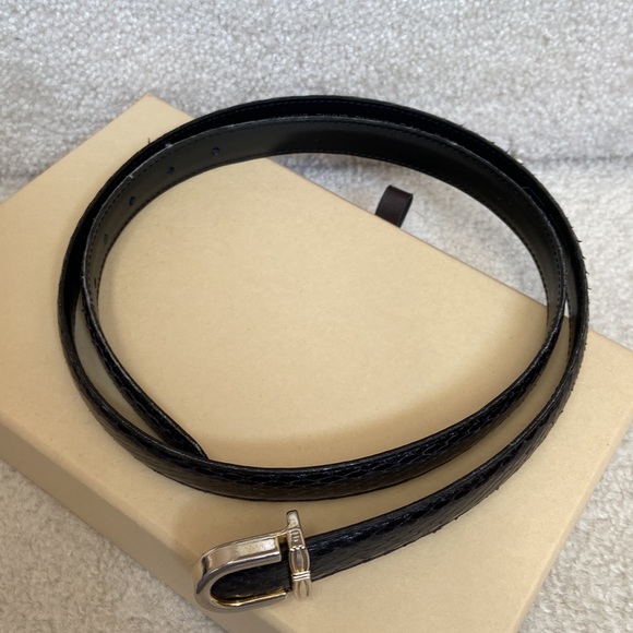 genuine snakeskin belt / leather belt - Picture 3 of 13